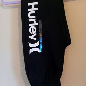Boys Size M 10/12 HURLEY Sweatpants Joggers NWT